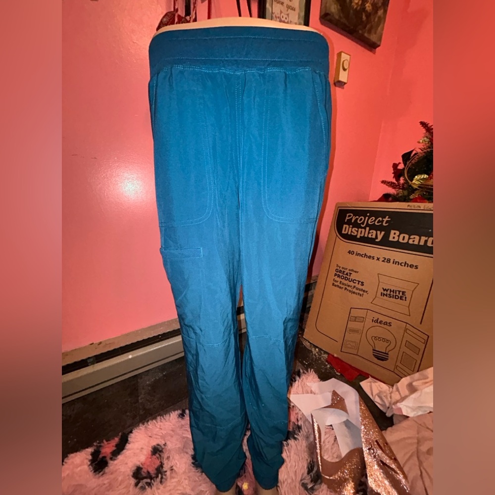 Blue Scrub Pants Joggers